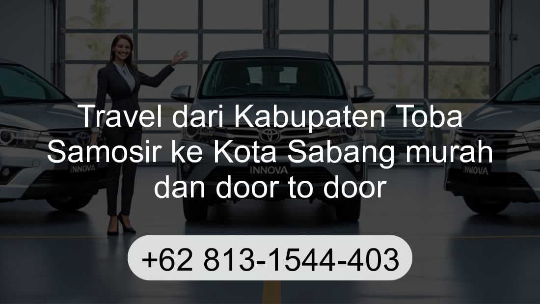 Travel Kabupaten Toba Samosir Kota Sabang