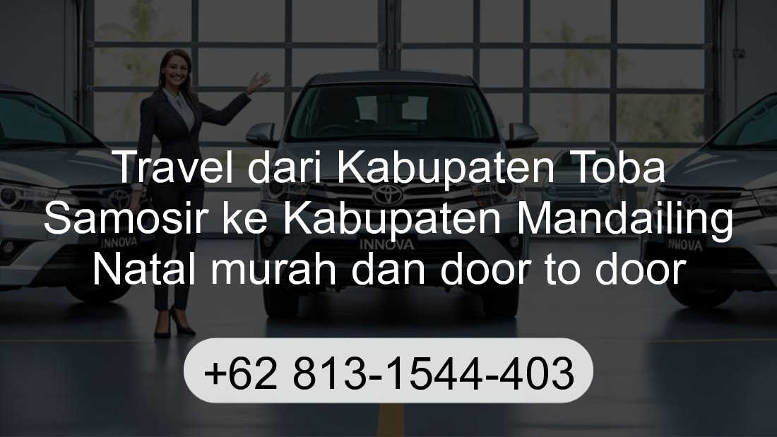 Travel Kabupaten Toba Samosir Kabupaten Mandailing Natal
