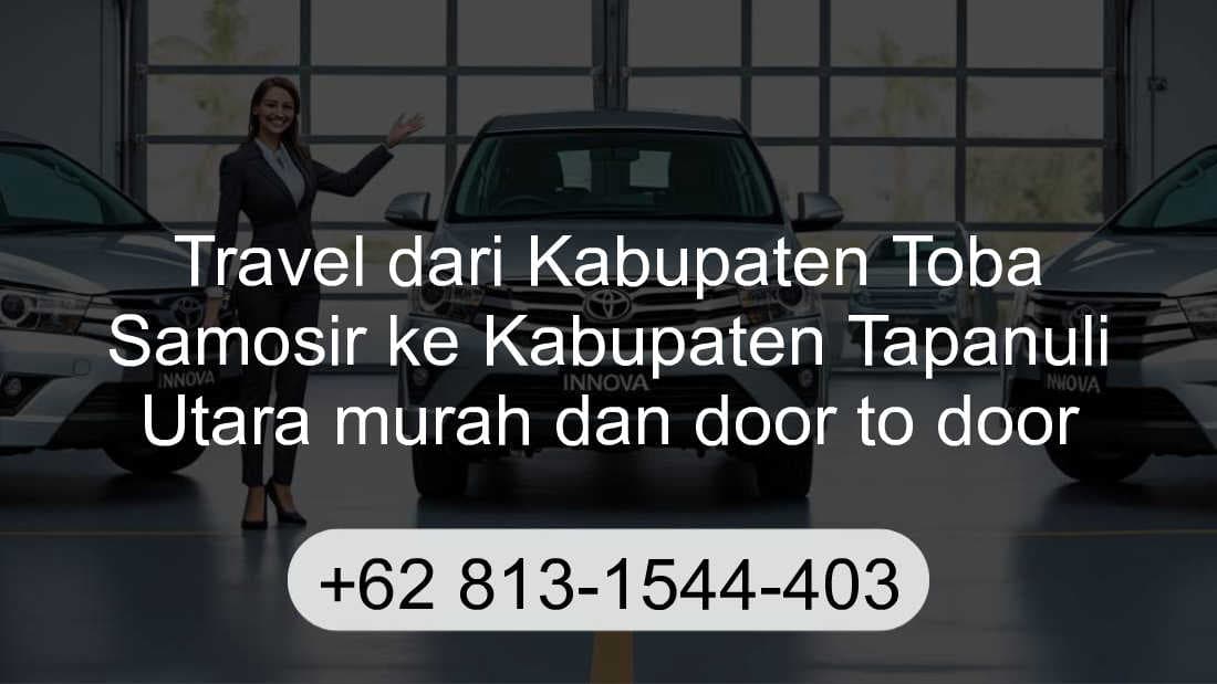 Travel Kabupaten Toba Samosir Kabupaten Tapanuli Utara