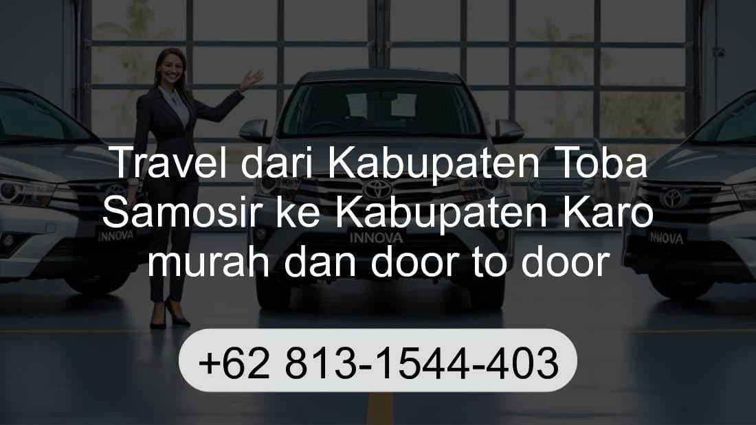 Travel Kabupaten Toba Samosir Kabupaten Karo