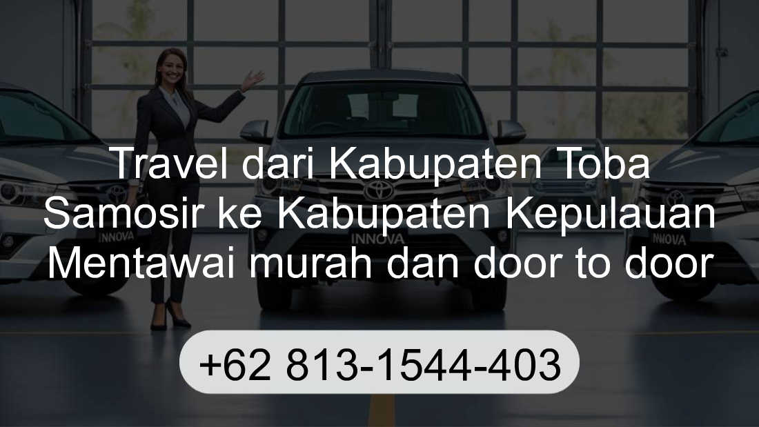 Travel Kabupaten Toba Samosir Kabupaten Kepulauan Mentawai