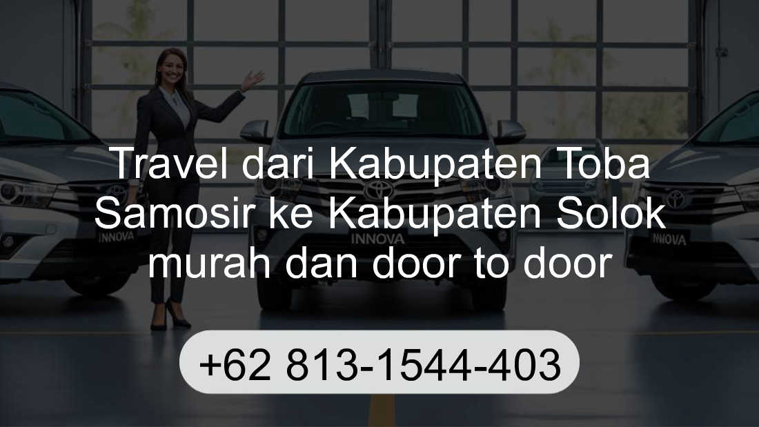Travel Kabupaten Toba Samosir Kabupaten Solok