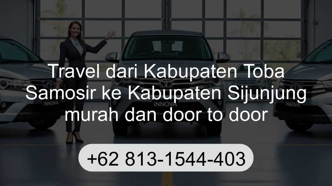 Travel Kabupaten Toba Samosir Kabupaten Sijunjung