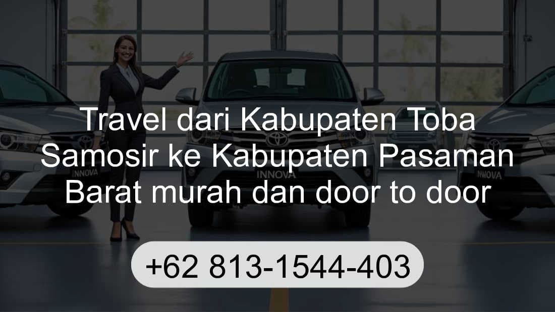 Travel Kabupaten Toba Samosir Kabupaten Pasaman Barat