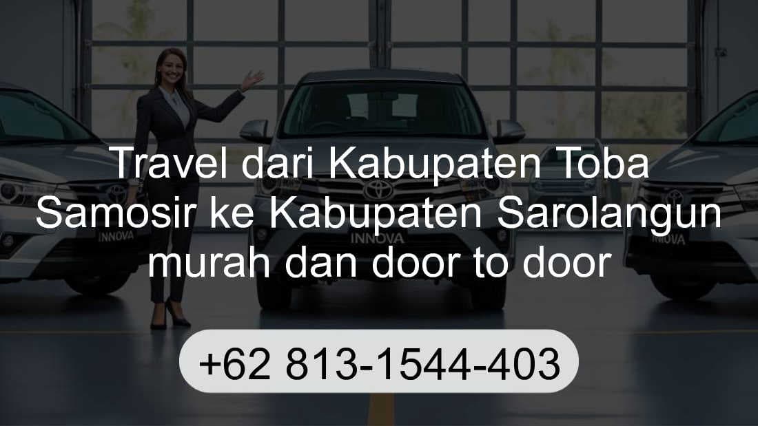 Travel Kabupaten Toba Samosir Kabupaten Sarolangun