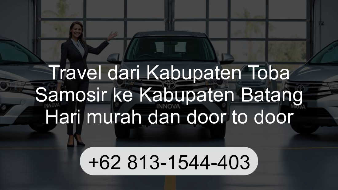 Travel Kabupaten Toba Samosir Kabupaten Batang Hari