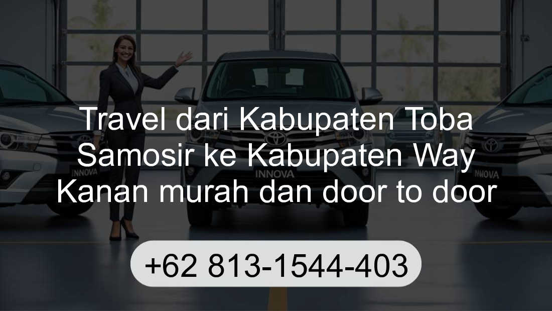 Travel Kabupaten Toba Samosir Kabupaten Way Kanan