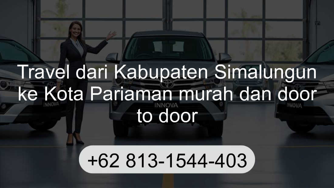 Travel Kabupaten Simalungun Kota Pariaman