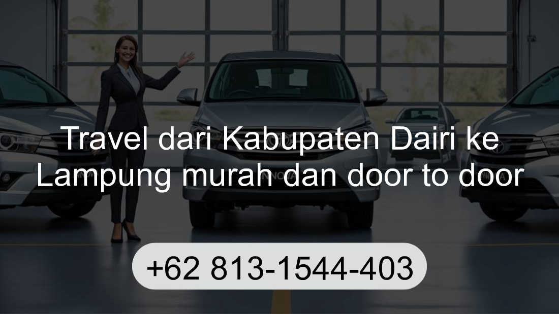 Travel Kabupaten Dairi Lampung