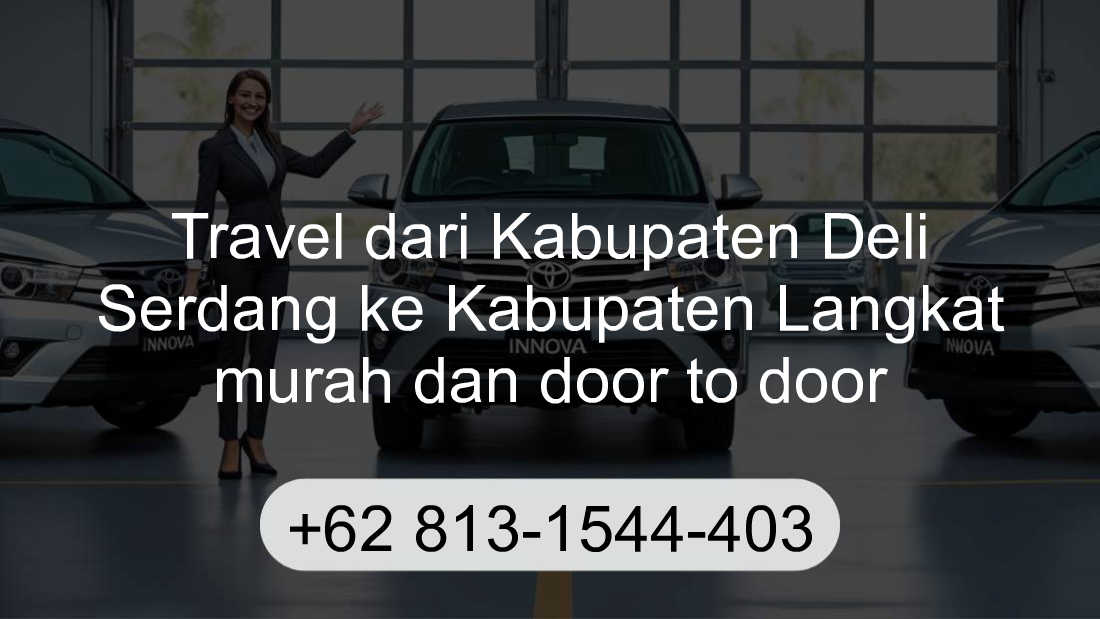 Travel Kabupaten Deli Serdang Kabupaten Langkat