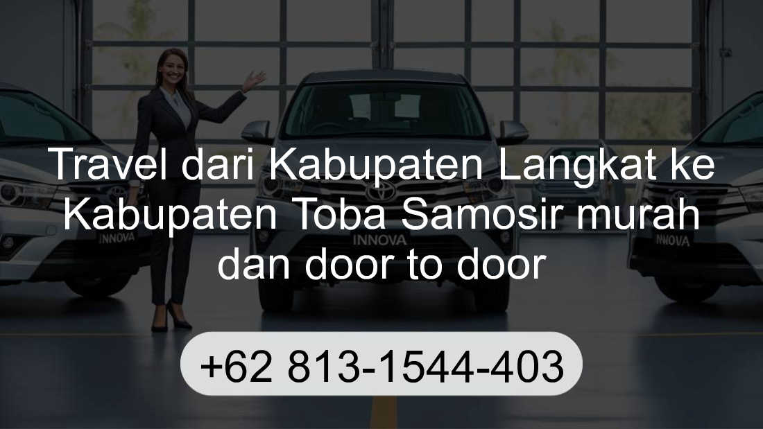 Travel Kabupaten Langkat Kabupaten Toba Samosir