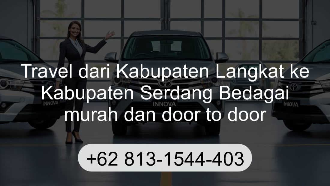 Travel Kabupaten Langkat Kabupaten Serdang Bedagai