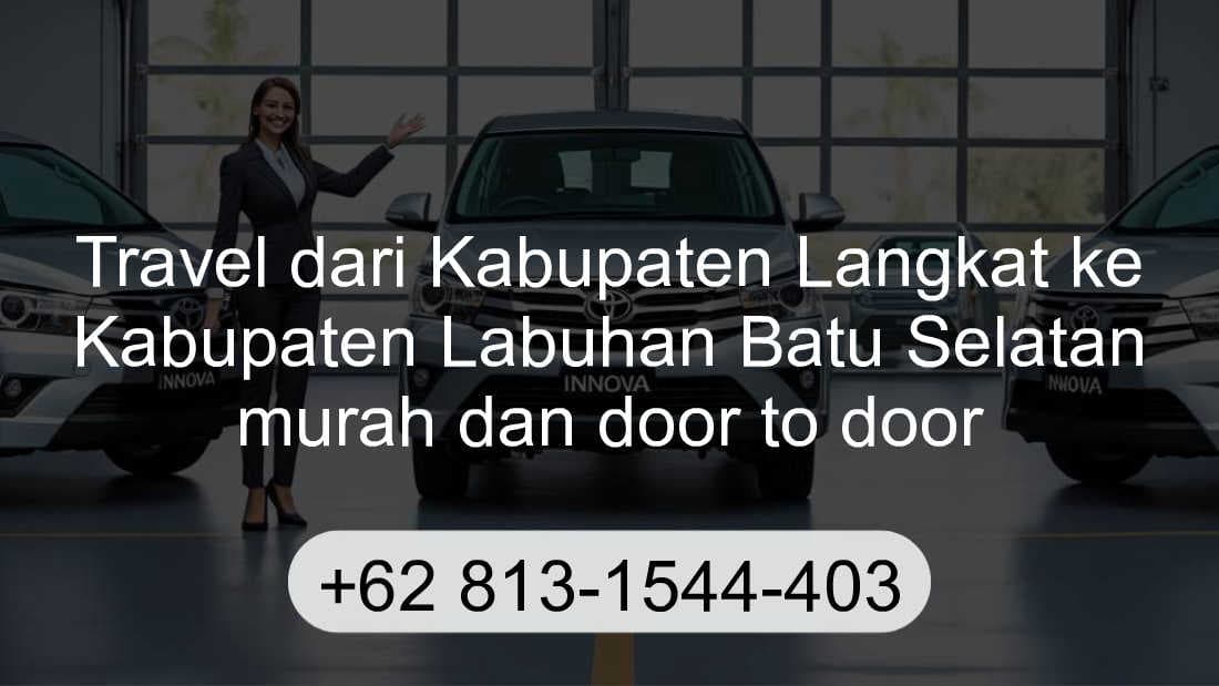 Travel Kabupaten Langkat Kabupaten Labuhan Batu Selatan