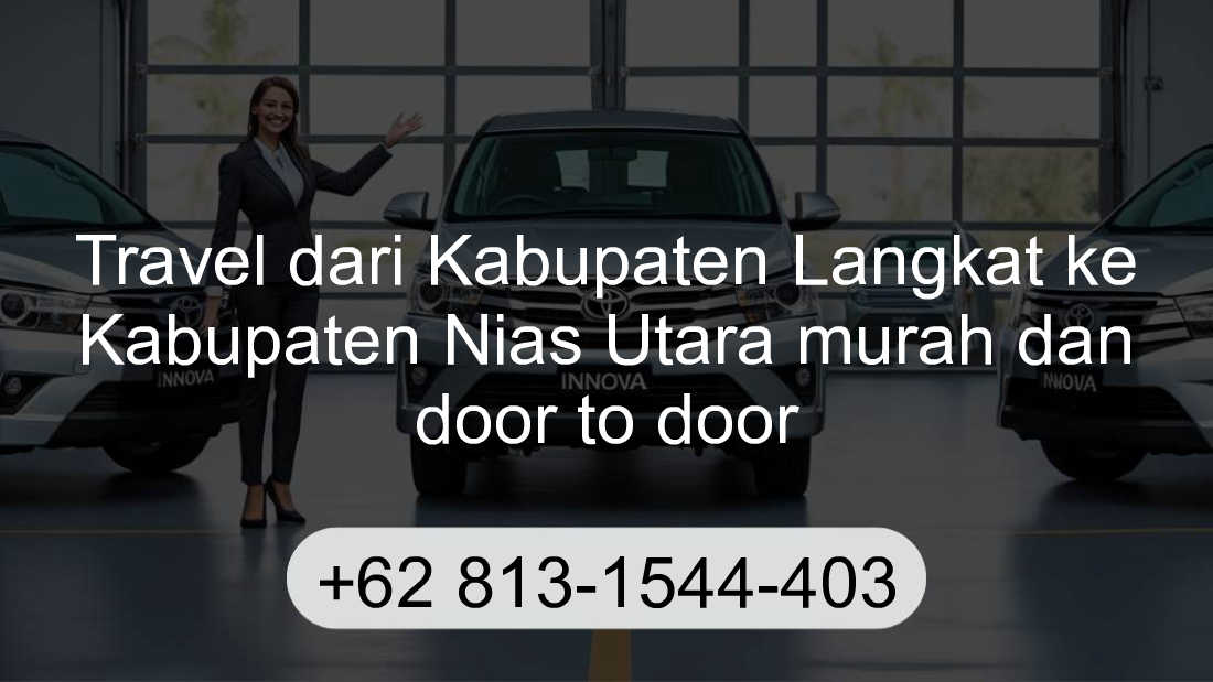 Travel Kabupaten Langkat Kabupaten Nias Utara