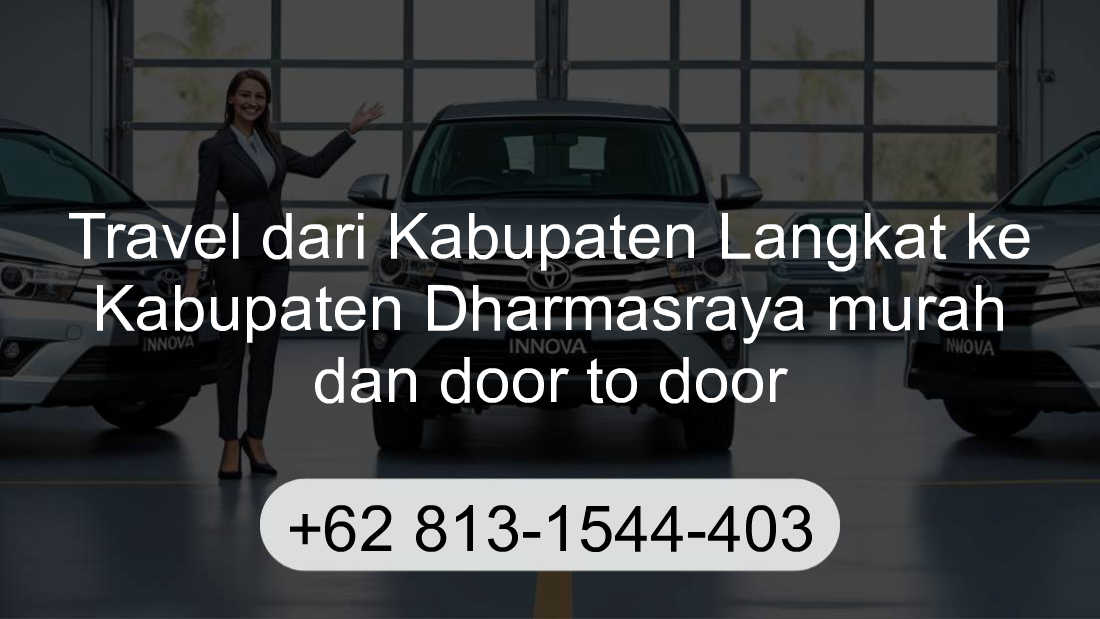 Travel Kabupaten Langkat Kabupaten Dharmasraya
