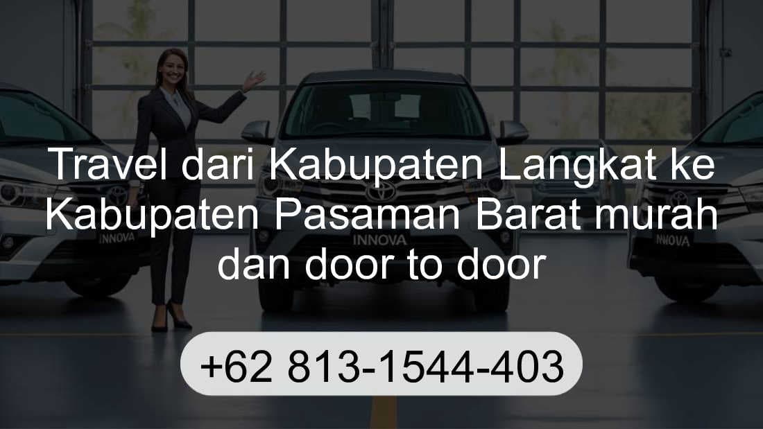 Travel Kabupaten Langkat Kabupaten Pasaman Barat