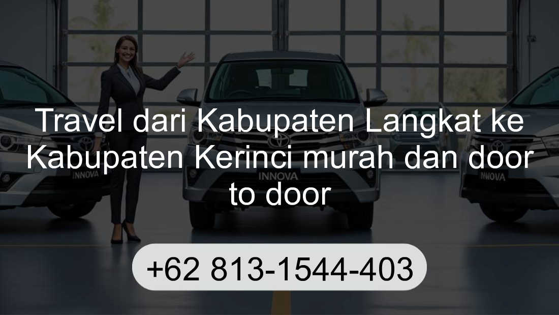 Travel Kabupaten Langkat Kabupaten Kerinci