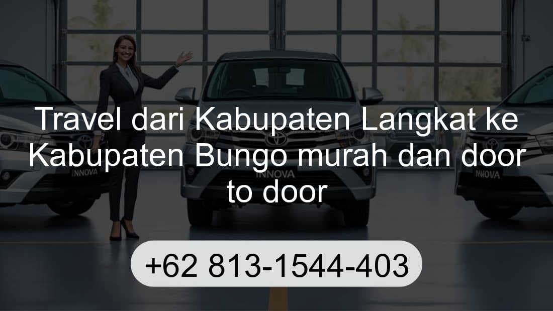 Travel Kabupaten Langkat Kabupaten Bungo