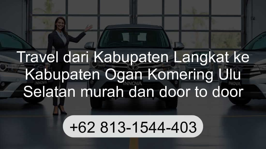 Travel Kabupaten Langkat Kabupaten Ogan Komering Ulu Selatan