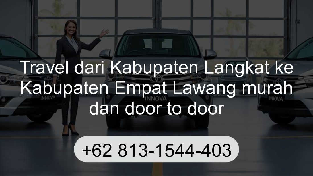 Travel Kabupaten Langkat Kabupaten Empat Lawang
