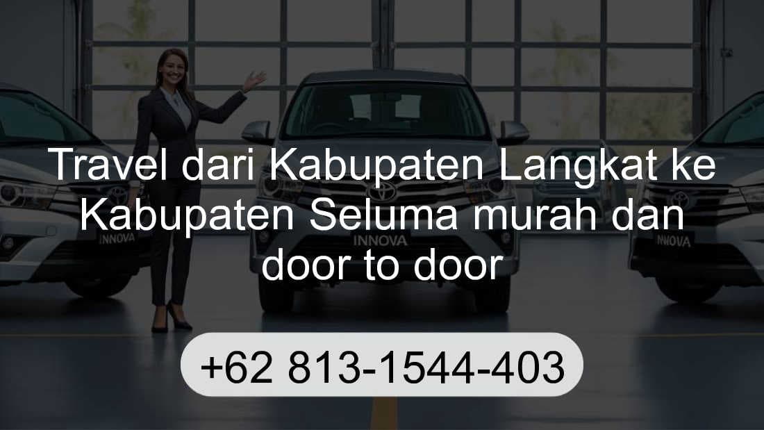 Travel Kabupaten Langkat Kabupaten Seluma