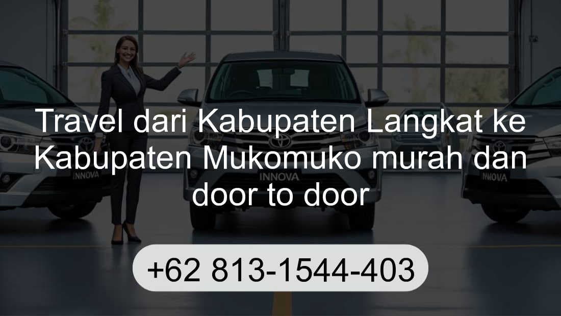 Travel Kabupaten Langkat Kabupaten Mukomuko