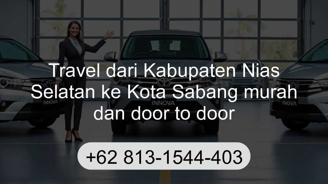 Travel Kabupaten Nias Selatan Kota Sabang