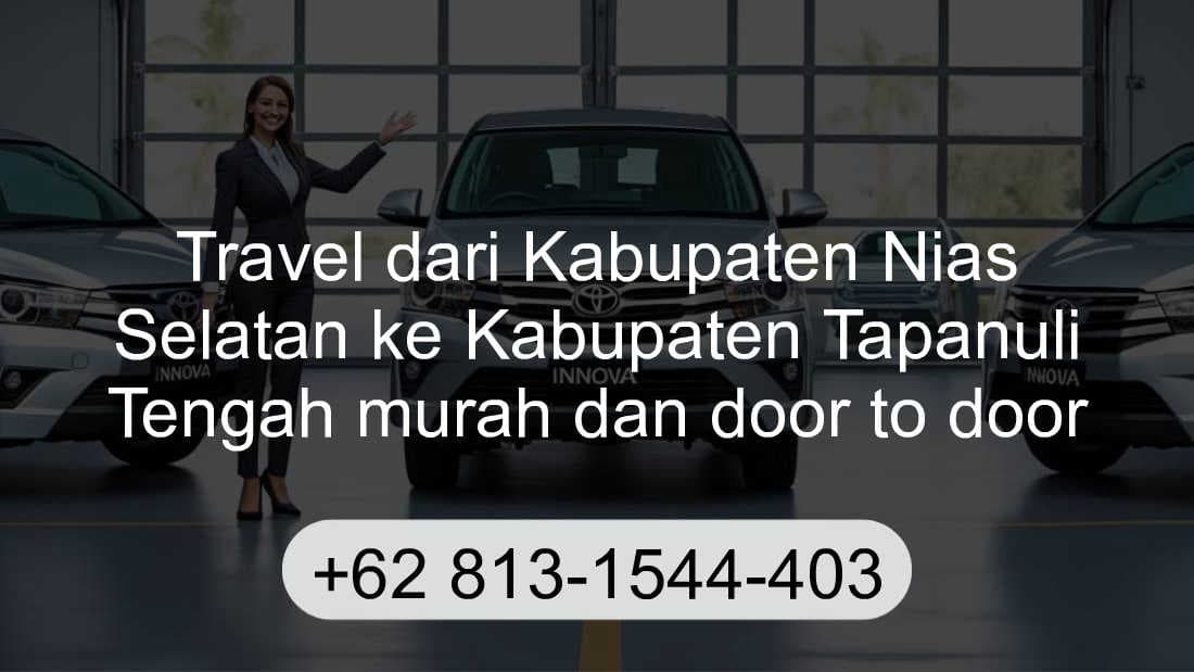 Travel Kabupaten Nias Selatan Kabupaten Tapanuli Tengah