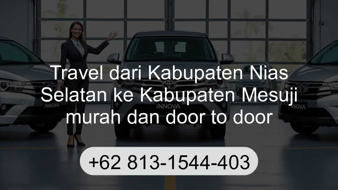 Travel Kabupaten Nias Selatan Kabupaten Mesuji