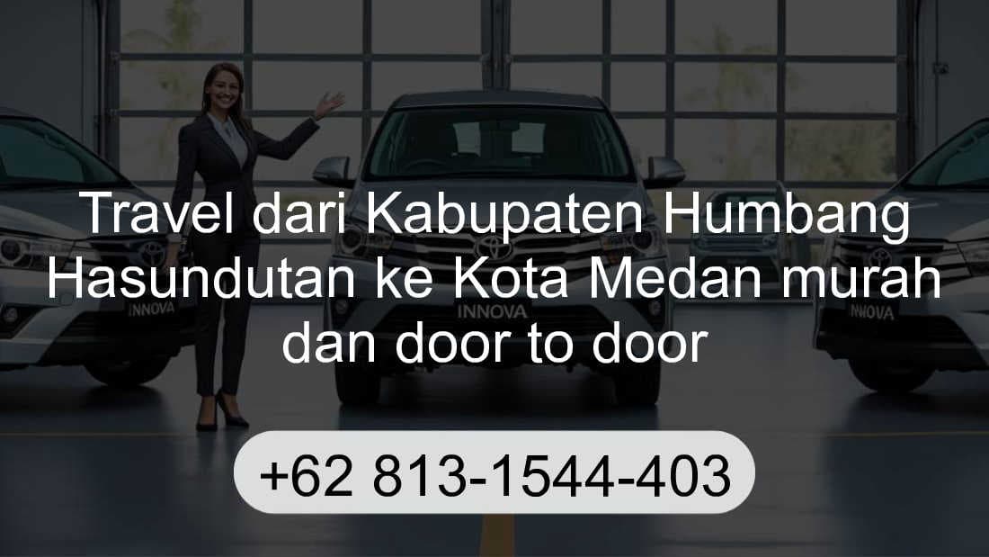 Travel Kabupaten Humbang Hasundutan Kota Medan