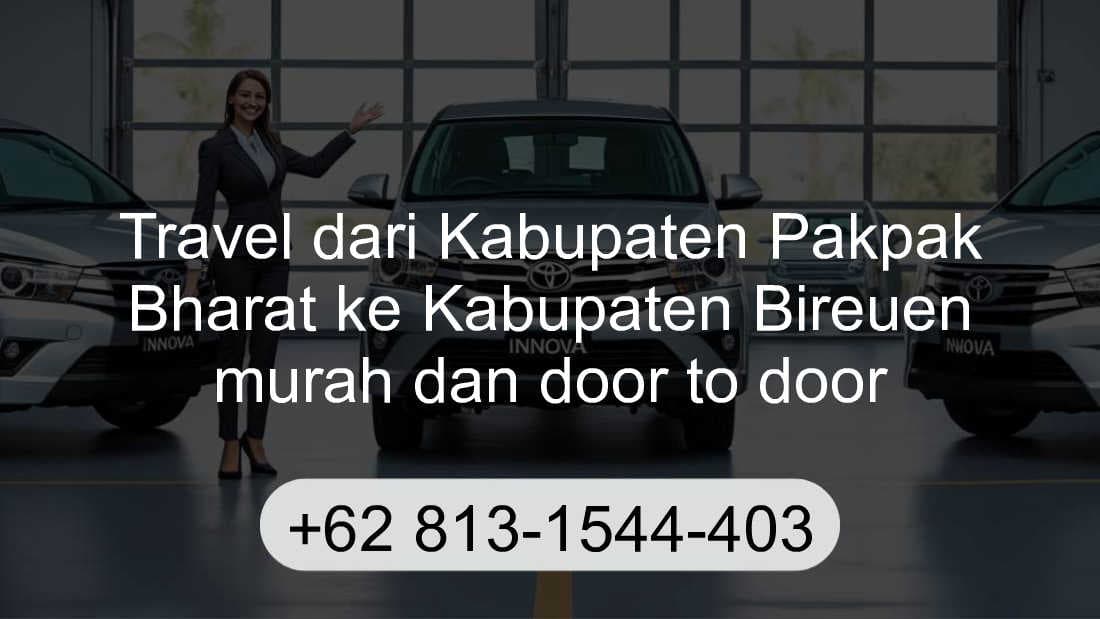 Travel Kabupaten Pakpak Bharat Kabupaten Bireuen