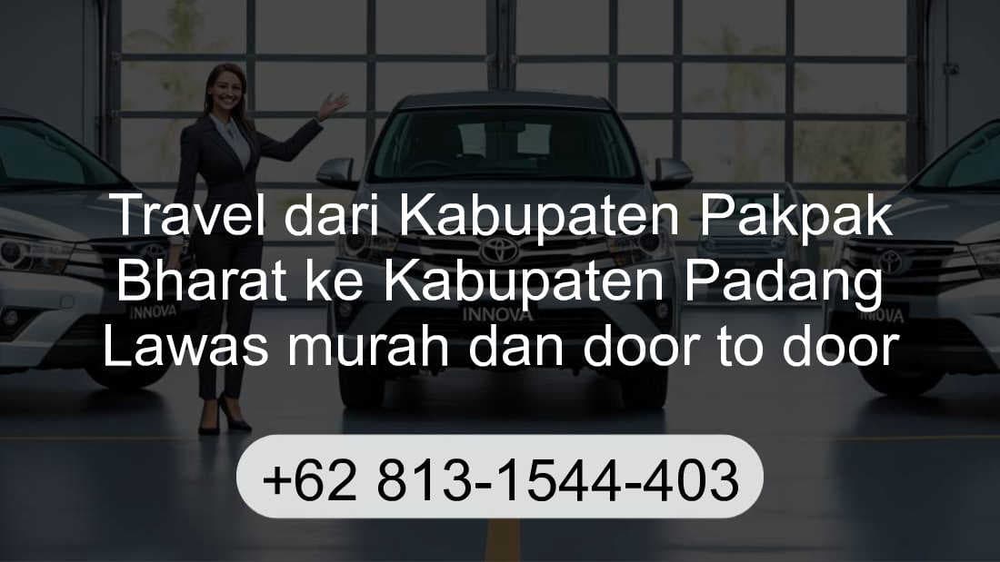 Travel Kabupaten Pakpak Bharat Kabupaten Padang Lawas