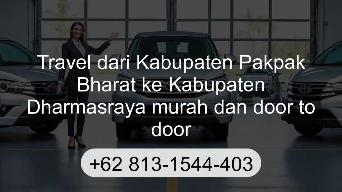 Travel Kabupaten Pakpak Bharat Kabupaten Dharmasraya