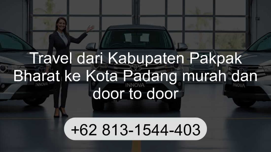 Travel Kabupaten Pakpak Bharat Kota Padang