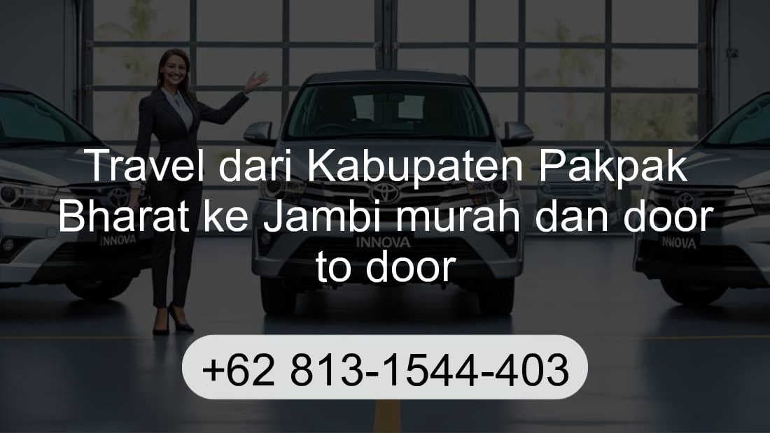 Travel Kabupaten Pakpak Bharat Jambi