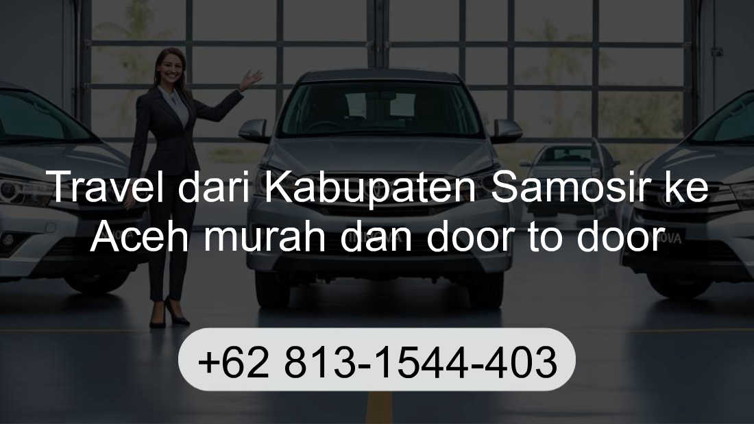 Travel Kabupaten Samosir Aceh