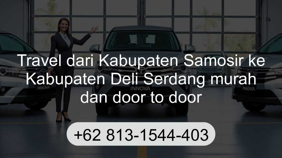 Travel Kabupaten Samosir Kabupaten Deli Serdang