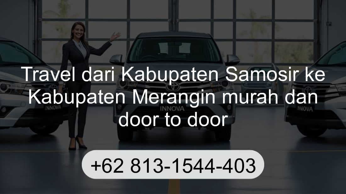 Travel Kabupaten Samosir Kabupaten Merangin