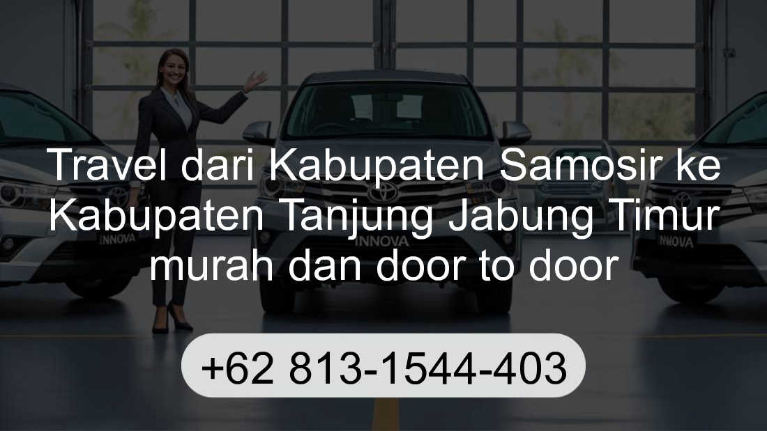 Travel Kabupaten Samosir Kabupaten Tanjung Jabung Timur