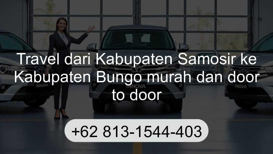 Travel Kabupaten Samosir Kabupaten Bungo