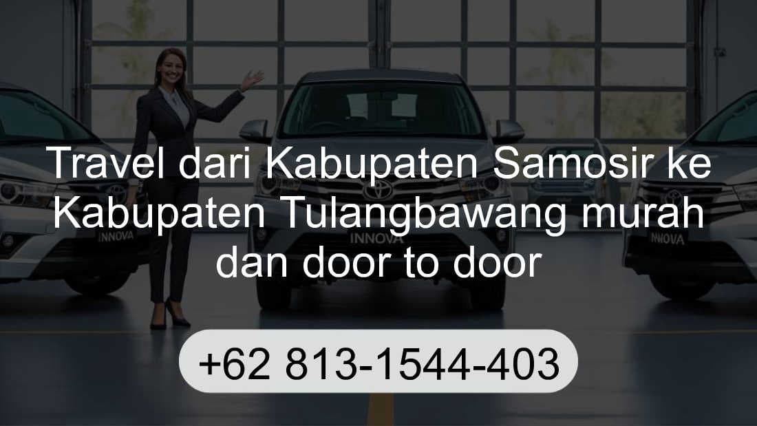 Travel Kabupaten Samosir Kabupaten Tulangbawang