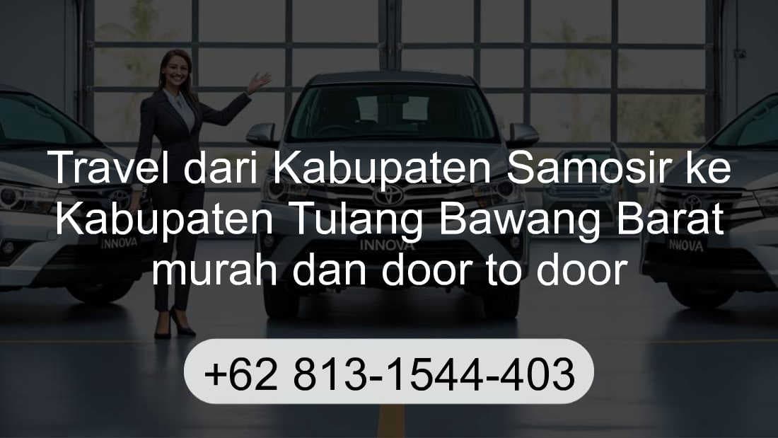Travel Kabupaten Samosir Kabupaten Tulang Bawang Barat