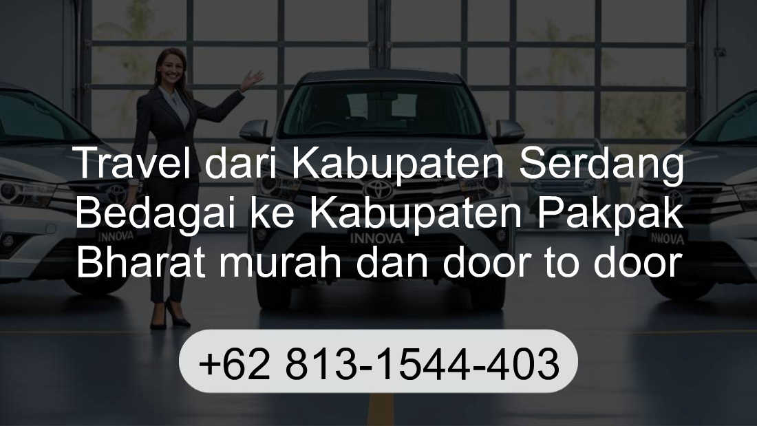 Travel Kabupaten Serdang Bedagai Kabupaten Pakpak Bharat