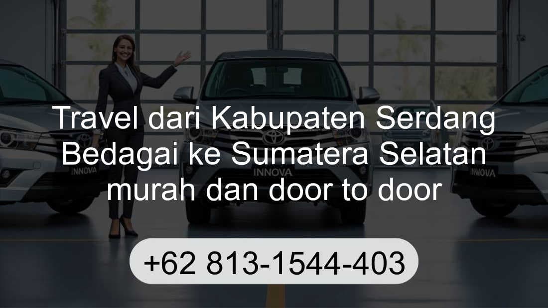 Travel Kabupaten Serdang Bedagai Sumatera Selatan