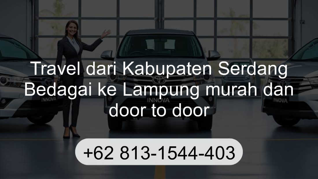 Travel Kabupaten Serdang Bedagai Lampung