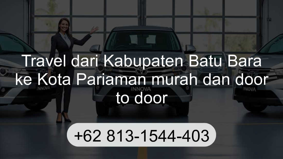 Travel Kabupaten Batu Bara Kota Pariaman