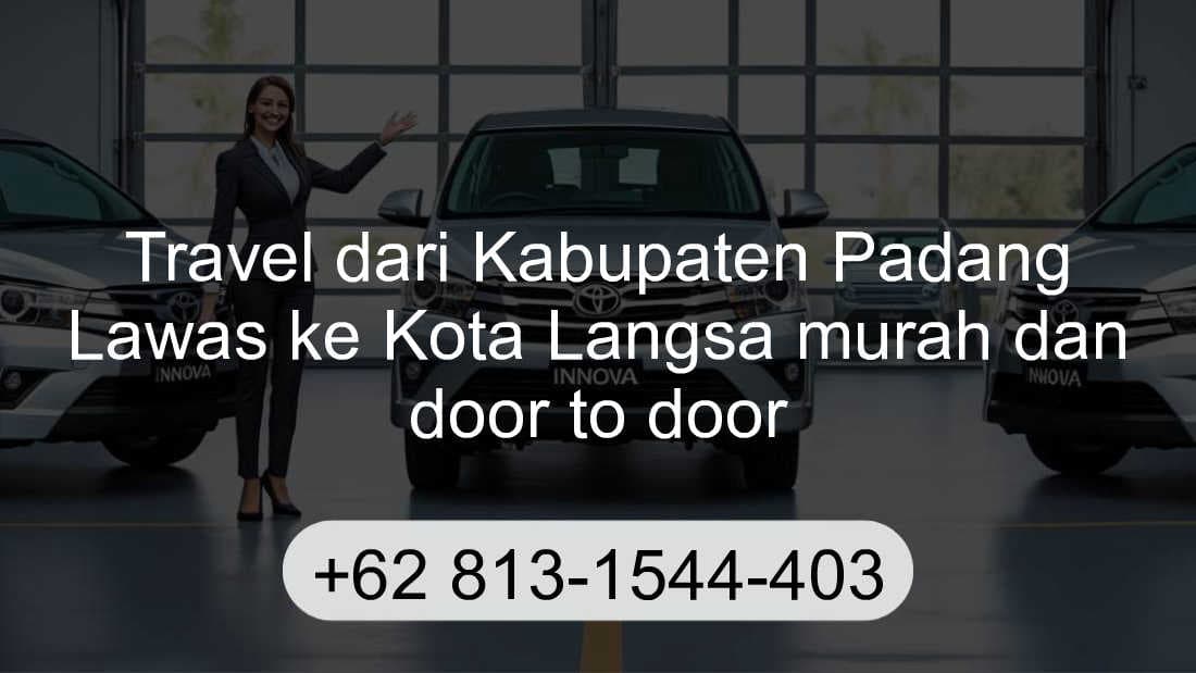 Travel Kabupaten Padang Lawas Kota Langsa