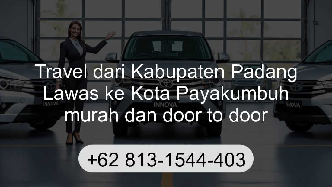 Travel Kabupaten Padang Lawas Kota Payakumbuh