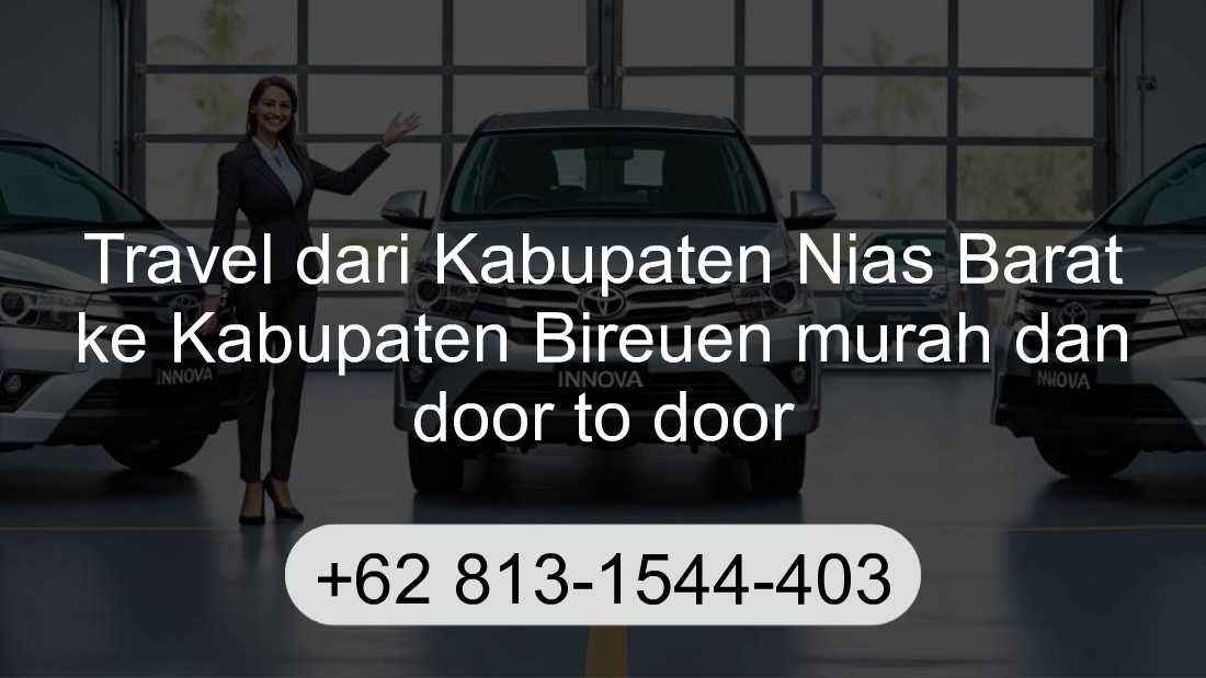 Travel Kabupaten Nias Barat Kabupaten Bireuen