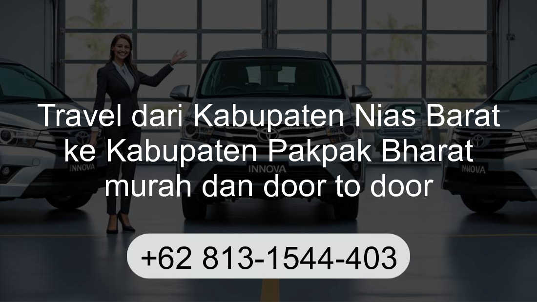 Travel Kabupaten Nias Barat Kabupaten Pakpak Bharat